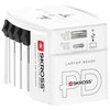 Kelionės adapteris Skross MUV USB AC30PD