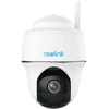 Reolink „Argus“ serijos B430 – 5 MP lauko „Wi-Fi“ kamera, pasukama ir pakreipiama, asmenų / transporto priemonių / gyvūnų aptikimas, spalvotas naktinis matymas, IP apsaugos kamera, skirta vidaus ir lauko sąlygoms, belaidė, lubinė, balta, kupolinė