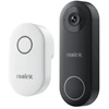 Reolink Juodas vaizdo durų skambutis WiFi (laidinis) + skambėjimo įrenginys 2K | 5MP | Laidinis
