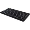 Klaviatūra R-GO Tools Ergonomiczna R-Go Compact Break klaviatūra, Bluetooth, su oprogramowaniem do robienia przerw, QWERTY (hiszpański), juoda