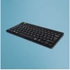 Klaviatūra R-GO Tools Ergonomiczna R-Go Compact Break klaviatūra, Bluetooth, su oprogramowaniem do robienia przerw, QWERTY (hiszpański), juoda