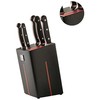 Richardson Sheffield VELOCITY - 5 pc peilis block with sharpener - juodas