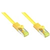 Good Connections Patchkabel mit Cat. 7 Rohkabel S/FTP 7,5m gelb