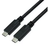 USB kabelis Roline USB-C - USB-C 7 m, juodas (11.02.9067)