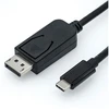 Kabelis USB Roline adaptera USB typu C - DisplayPort v1.2 M/M 2 m (11.04.5846)