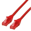 Roline ROLINE – Patch – Kabelis – RJ- 45 (M) iki RJ- 45 (M) – 1,5 m – UTP – CAT 6 – be halogenų, formos, suvytas – raudonas (21.15.2514)