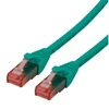 Roline Patchcable -RJ- 45-3 m - UTP - CAT 6 - be halogenų, suvyta - žalia (21.15.2533)