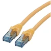 Roline ROLINE - Komutacinis kabelis - RJ-45 (M) į RJ-45 (M) - 20 m - UTP - CAT 6a - be halogenų, profiliuotas, daugiagyslis - geltonas (21.15.2729)