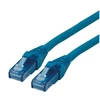 „Roline ROLINE“ – sujungimo kabelis – RJ-45 (M) iki RJ-45 (M) – 10 m – UTP – CAT 6a – Be halogenų, formuotas, suvytas – mėlynas (21.15.2747)