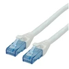 Roline ROLINE – Patch – Kabelis – RJ- 45 (M) iki RJ- 45 (M) – 10 m – UTP – CAT 6a – Be halogenų, formos, siūlas – baltas (21.15.2767)