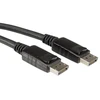ROLINE DisplayPort kabelis, DP M - DP M 3 m, 3 m, DisplayPort, DisplayPort, kištukas, kištukas, juodas