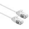 Roline UTP PatchCord Cat6a. LSOH plonas. Baltas 1,0 m