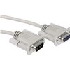 Roline DB-9 - DB-9, 10m, Pilka (11.01.6290)