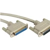 Roline Kabelis RS232 D25 M/F, 4,5 m