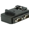 USB adapteris Roline USB-A - RS-232 x4, juodas (12.02.1003)