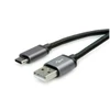Kabelis USB Roline USB-A - USB-C 1.8 m Juodas (11.02.9028)