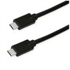 Kabelis USB Roline USB-C - USB-C 2 m Juodas (11.44.9073)