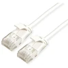 Roline ROLINE Žalias UTP patchkabel Cat.6A (EA klasė), LSOH, extra dun, wit, 0,15 m