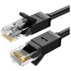 Apvalus tinklo kabelis UGREEN NW102 Ethernet RJ45, Cat.6, UTP, 15m (juodas)