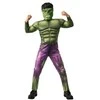 Rubies „Marvel Hulk Deluxe“ vaikiškas kostiumas (L dydis)