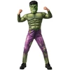 Rubies „Marvel Hulk Deluxe“ vaikiškas kostiumas (L dydis)