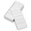 Rygetiketter brevordnere bred neutral 100stk/pak