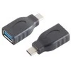 S-Conn 13-30008, USB 3.1 C, USB 3.0 A, Juodas
