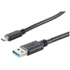 S-Conn 13-31045, 3 m, USB A, USB C, 3.2 Gen 1 (3.1 Gen 1), 5000 Mbit/s, Rūšiuoti
