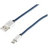 S-Conn 14-50024, 2 m, USB A, USB C, 2.0, 480 Mbit/s, Mėlyna