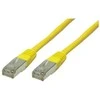 S-Conn S/CONN maksimalus jungiamumas RJ45-RJ45, m-m, 20m, 20 m, Cat6, S/FTP (S-STP), RJ-45, RJ-45, geltonas