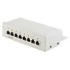 S-Conn 75060, RJ-45, Cat6, pilkas, metalinis, 160 mm, 45 mm
