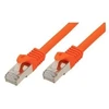 Shiverpeaks tinklo kabelis BASIC-S Cat 7, S/FTP, PiMF, LSZH, oranžinė, 1m (BS75511-O)