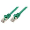 Shiverpeaks Patchcord BASIC-S Cat 7, S/FTP, PiMF, LSZH, žalia, 1m (BS75511-G)