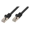 Shiverpeaks Patchcord BASIC-S Cat 7, S/FTP, PiMF, LSZH, juoda, 2m (BS75512-S)