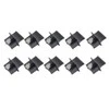 S-Conn BS08-01021-10, RJ-45, plastikas, juodas, 10 vnt.