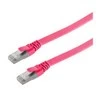 S-Conn BS75512-SLM, 2 m, Cat7, U/FTP (STP), RJ-45, 6 x RJ-45, rausvai raudona