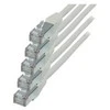 S-Conn S/CONN maksimalus jungiamumas, kat. 6, S/FTP, 0,25 m, 0,25 m, Cat6, S/FTP (S-STP), RJ-45, RJ-45, baltas