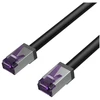 Shiverpeaks Kabelis krosowy Flexline RJ-45, Cat 6a, S/FTP, juoda, 0.15 m (FL31-28315)