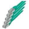 S-Conn S/CONN RJ45-RJ45, m-m, 1m, 1 m, Cat6, S/FTP (S-STP), RJ-45, RJ-45, žalias