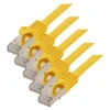 S-Conn S/CONN Cat. 7 S/FTP 2 m, 2 m, Cat7, S/FTP (S-STP), RJ-45, RJ-45, geltonas