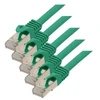 S-Conn S/CONN RJ45-RJ45, m-m, 3m, 3 m, Cat7, S/FTP (S-STP), RJ-45, RJ-45, žalias