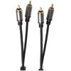 „Shiverpeaks BS20-41155“, 2 x RCA, Kištukas, 2 x RCA, Kištukas, 1,5 m, Juodas