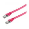 S-Conn BS75511-SLM, 1 m, Cat7, U/FTP (STP), RJ-45, RJ-45, rausvai raudona