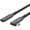 Shiverpeaks S-Conn S/CONN maksimalus jungiamumas FL31-74013, 0,5 m, USB C, USB C, USB 3.2 Gen 2 (3.1 Gen 2), 20 Gbit/s, Juoda
