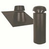 SABETOFLEX Sabeto stogo stogo gaubtas 160, ilgis 600 mm, stogo nuolydis 10–32°, juodas/juodas su „Flex“ danga. (2 vnt. su vamzdžiu ir danga). Tiekiamas BE atramos.
