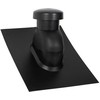 Sabetoflex ventiliacijos gaubtas 5-45° Ø160 juodas ABS