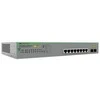 Šakotuvas Allied Telesis GIGABIT WEBSMART komutatorius 8xTPOE+ - 2x SFP prievadai, ES maitinimo laidas