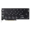 ASUS Hyper M.2 x16 Gen 4, PCIe, M.2, PCIe 4.0, sidabrinė, PC, aktyvus
