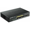 Šakotuvas D-Link DGS-1008P, Nevaldomas, Gigabit Ethernet (10/100/1000), Visiškai dvipusis, Maitinimas per Ethernet (PoE)