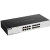 Šakotuvas D-Link GO-SW-16G, Nevaldomas, L2, Gigabit Ethernet (10/100/1000), Pilnai dvipusis, Montuojamas ant stovo, 1U